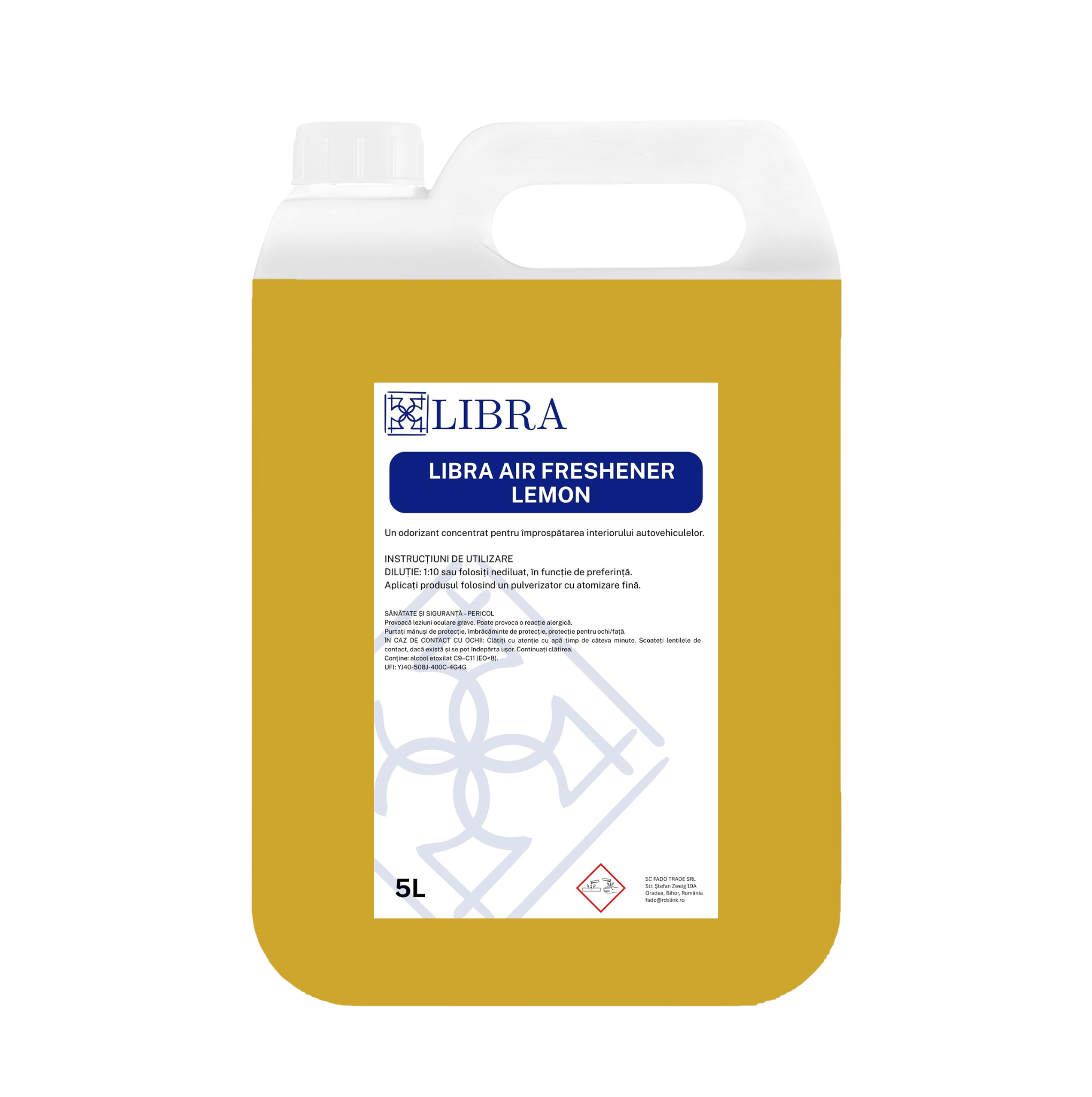 Libra Air Freshener Lemon